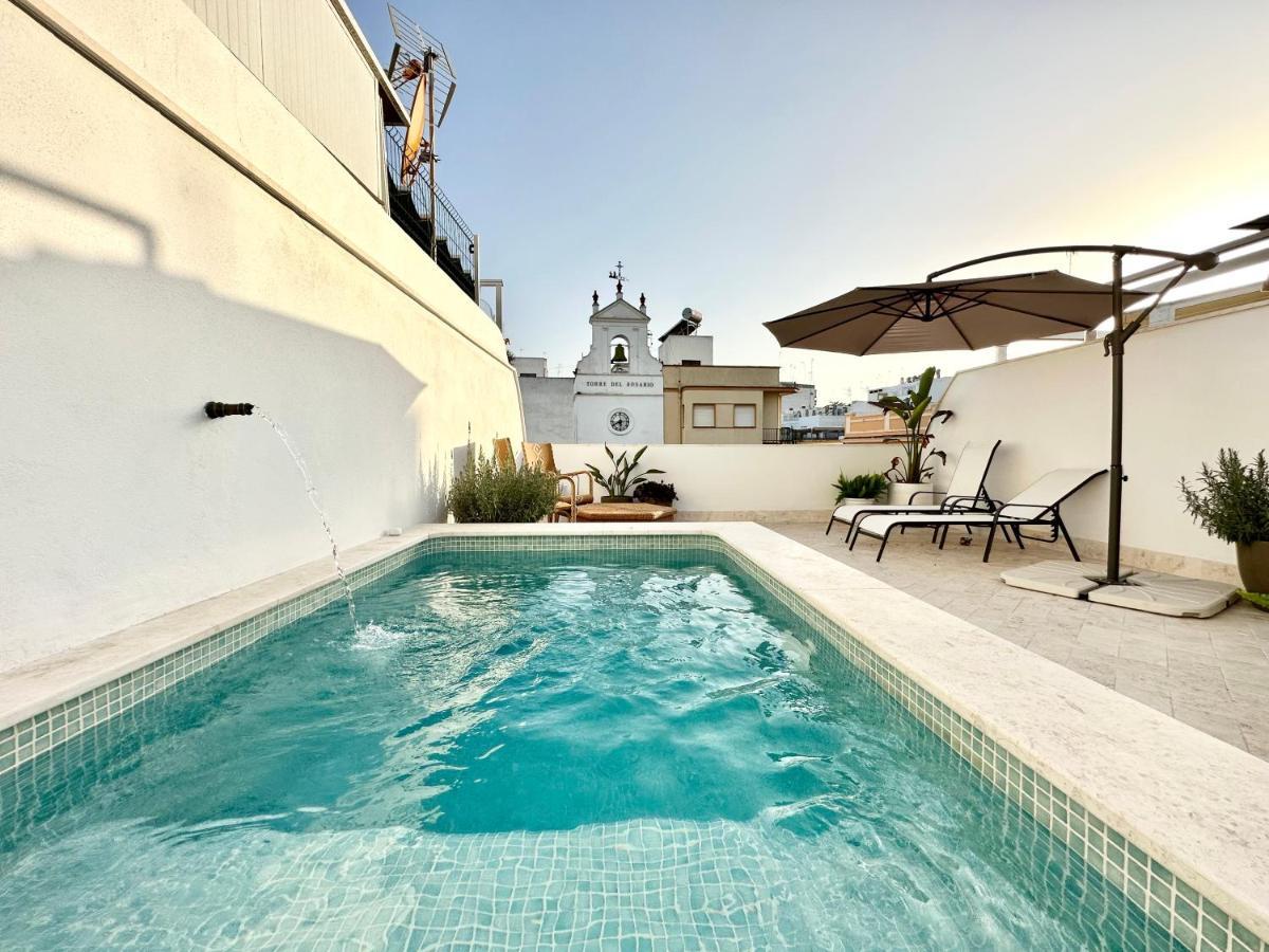 Apartamento Duplex Con Piscina Privada En Terraza Alcalá de Guadaira Exterior foto