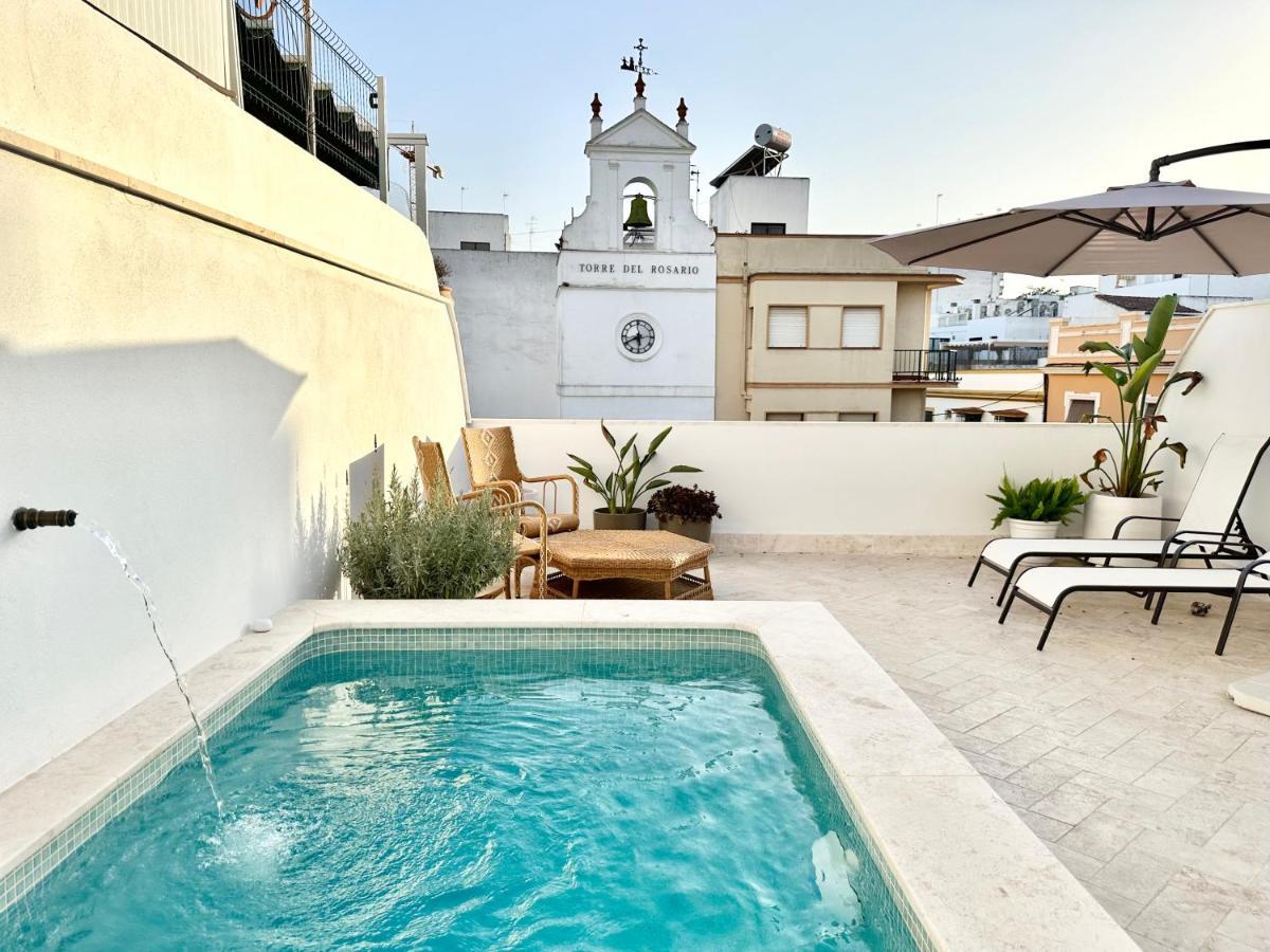Apartamento Duplex Con Piscina Privada En Terraza Alcalá de Guadaira Exterior foto